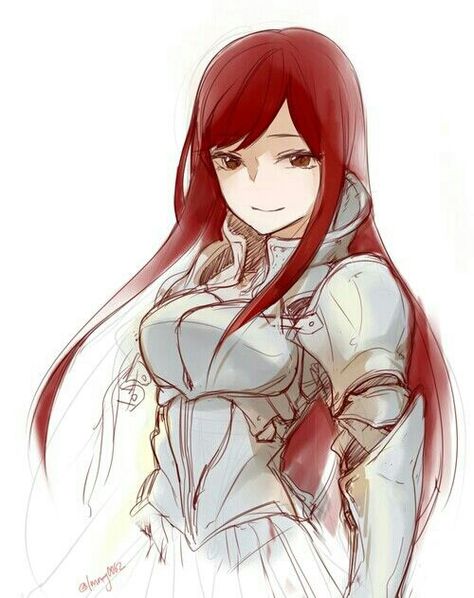 Erza Scarlet (Fairy Tail) Scarlet Fanart, Erza Scarlett, Fairy Tail Erza Scarlet, Jellal And Erza, Fariy Tail, Fairy Tail Love, Fairy Tail Girls, Fairy Tail Guild, Fairy Tail Ships