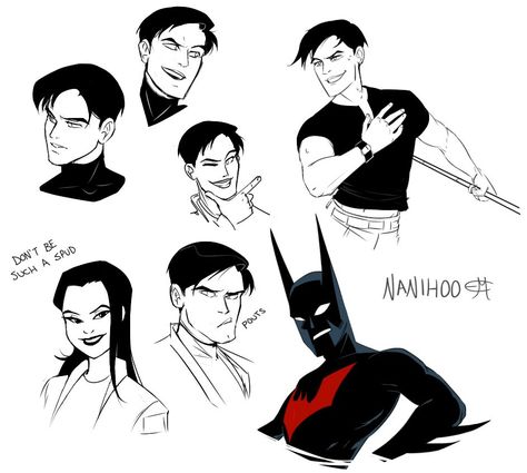 Batman Beyond Terry, Terry Mcginnis, Cute Batman, Family Coloring Pages, Pop Illustration, Red Robin, Arte Dc Comics, Batman Beyond, Dc Comics Artwork