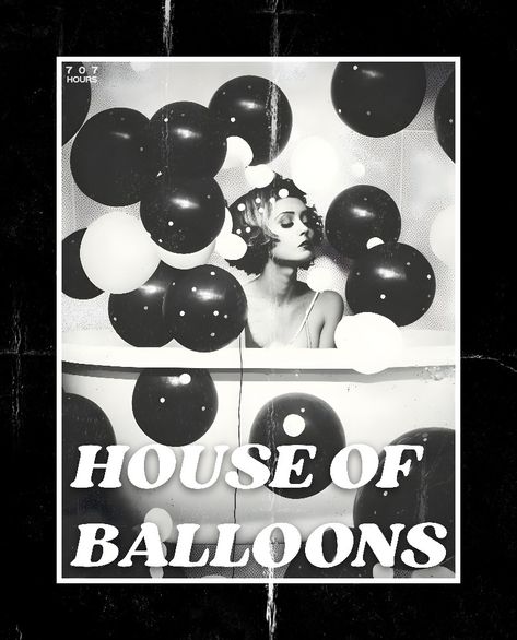 House Of Balloons Poster, Weeknd Trilogy, Trilogy Aesthetic, The Weeknd Trilogy, House Of Balloons, Life Thoughts, Fourth Wall, Room Wallpaper, The Weeknd