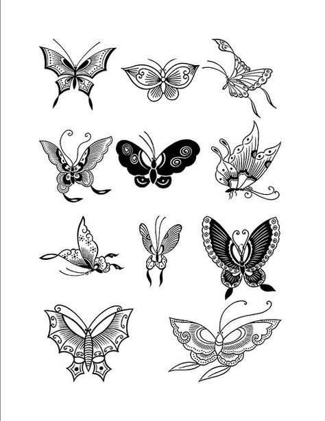 Chinese Butterfly Designs by Henna Sooq, via Flickr Henna Butterfly, White Butterfly Tattoo, Chinese Butterfly, Butterfly Tattoo Stencil, Japanese Art Prints, Butterfly Tattoo Designs, Mehandi Design, Henna Patterns, Henna Art