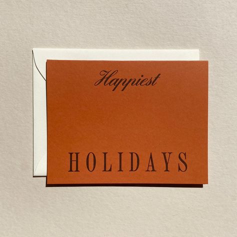 Happiest Holidays No. 05 – Jaymes Paper Minimalist Holiday Cards, Holiday Stationery, Modern Christmas Cards, Holiday Design Card, Christmas Packaging, Notecard Set, Holiday Postcards, Christmas Illustration, Bagels