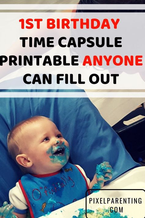 Time Capsule Kids, Childcare Director, Baby Time Capsule, First Birthday Time Capsule, Disiplin Anak, Preemie Mom, Birthday Time Capsule, Love And Logic, Dad Advice