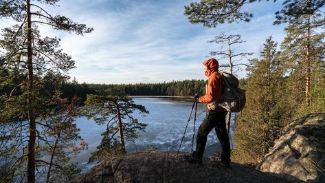 For those looking to experience the best of the great outdoors in Finland, look no further than Helsinki and its countryside. Here are the best hiking trails in and around the city. Ancient Forest, Explore Nature, Best Hikes, Nature Reserve, Great Outdoors, Helsinki, Great View, Solo Travel, Hiking Trails