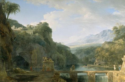 Landscape Painting - Landscape Of Ancient Greece by Pierre Henri de Valenciennes Ancient Greek Landscape, Ancient Greece Landscape, Neoclassicism Art, Greek Vibes, Book Landscape, Ancient Greece Art, Greek Landscape, Masters Paintings, Greek Mythology Statue