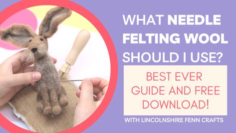 I think you will love the download that is shared on todays page.  Lincolnshire Fenn has been around for quite some time and you have probably already checked out a number of their tutorials or watched their great videos on … Read More... Needle Felting Tutorial, Needle Felting Diy, Felting Wool, Needle Felting Tutorials, Needle Felting Kits, Needle Felting Projects, Alpaca Fiber, Felting Tutorials, Needle Felted Animals