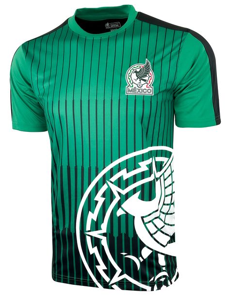 PRICES MAY VARY. Adult Sizes Soccer Shirt Official Licensed Mexican Football Federation Product, Manufactured And Distributed Under License By Icon Sports 100% Polyester, Official Mexico National Football Team Logo Licensed Mexican Football Federation Product, Manufactured And Distributed Under Licenses By Icon Sports Mexico Soccer Shirt, Football Team Logo, Mexico Soccer, Football Team Logos, Soccer Shirt, Team Games, National Football Teams, Jersey Outfit, Soccer Shirts