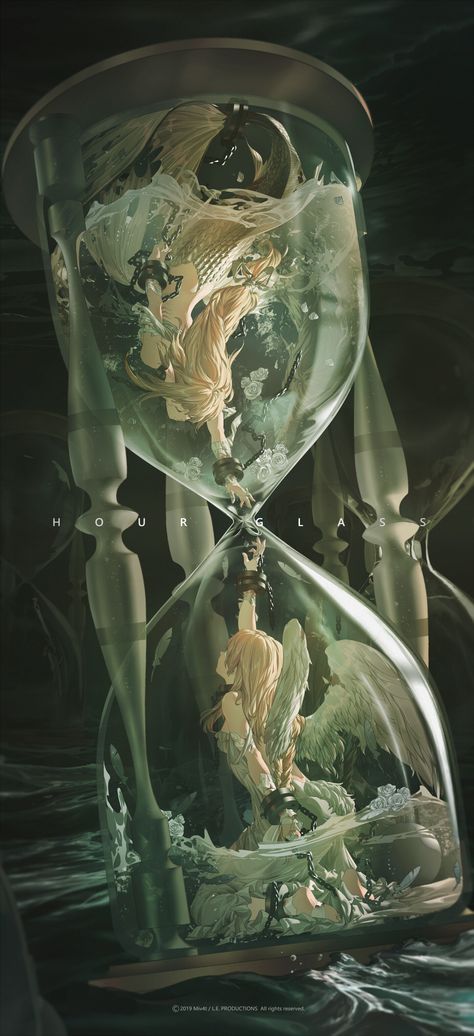 ArtStation - HOUR GLASS, M4 Miv4t Lukisan Lanskap, Personaje Fantasy, Seni Vintage, Bel Art, Art Mignon, Desen Anime, Hour Glass, Art Et Illustration, Fete Anime