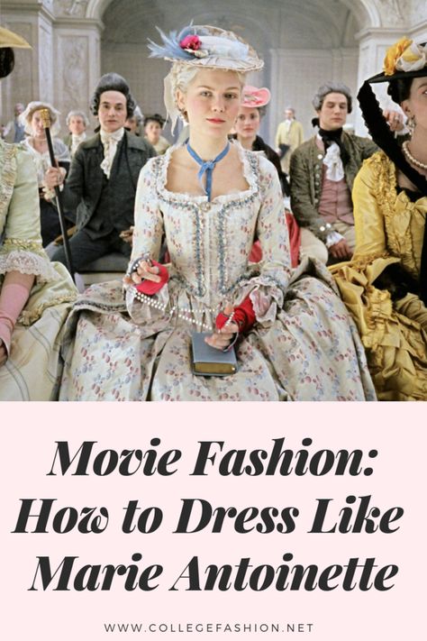 marie antoinette movie fashion Marie Antoinette Inspired Outfit, Marie Antoinette Costume Diy, Movie Fashion Inspiration, Rococo Outfit, Marie Antoinette Aesthetic, Marie Antoinette Movie, Sofia Coppola Movies, Marie Antoinette Party, Marie Antoinette Costume