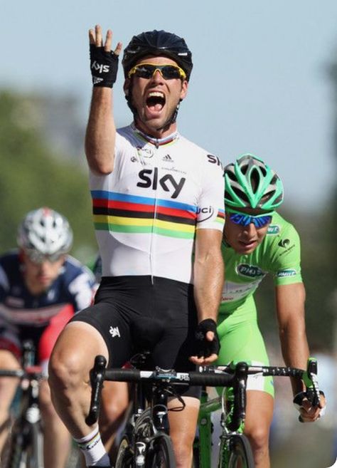 Mark Cavendish Racing Cyclist, Mark Cavendish, Peter Sagan, Cycling Pictures, Marketing Photos, Fastest Man, Cycling Photos, Sports Hero, Mens Cycling