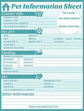 Pet Information Sheet, Dog Boarding Ideas, Animal Tips, Dog Boarding Facility, Pet Information, Kat Diy, Pet Sitting Business, Dog Walking Business, Dog Hotel