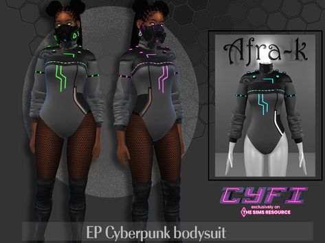 The Sims Resource - CyFi EP Cyberpunk bodysuit Cyberpunk Outfit Sims 4 Cc, Sims 4 Cc Sci Fi Clothes, Sims 4 Sci Fi Clothes, Ts4 Cc Cyberpunk, Ts4 Alien Clothes Cc, Scifi Sims 4 Cc, Sims4 Alien Cc, Sims 4 Cyberpunk Clothes, Sims4 Cyberpunk Cc