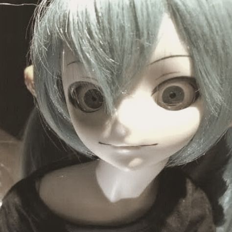 Miku Doll, Hatsune Miku, Blue Hair, Hair, Blue, Black