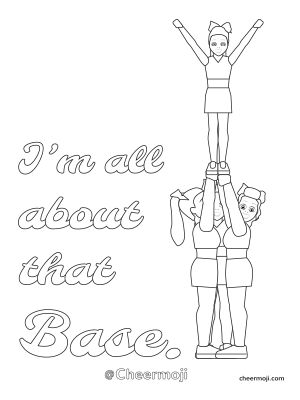 How To Draw A Cheerleader Easy, Cheerleader Coloring Pages, Cheer Coloring Pages, Cheerleading Flyer, Cheerleader Clipart, Free Coloring Pages, Adult Coloring Books, Free Coloring, Adult Coloring Pages