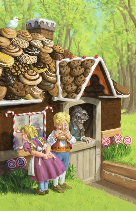 Hansel And Gretel Costumes, Hansel And Gretel House, Edwardian Hair, Hansel Gretel, 동화 삽화, Bg Design, Hansel And Gretel, Candy House, Some Beautiful Pictures