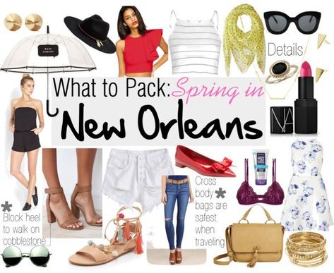 Outfits For Vegas In March, New Orleans Spring Break, Outfits For Vegas, Weekend In New Orleans, New Orleans Travel Guide, New Orleans Fashion, New Orleans Vacation, The Big Easy, Packing Guide