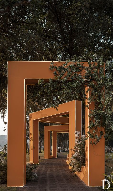 Event Entrance Arch Design, Golden Arch, Rustic Backdrop, Exhibition Stall, Garden Arches, Wedding Aisle Decorations, Candle Packaging, Residential Complex, Aisle Decor