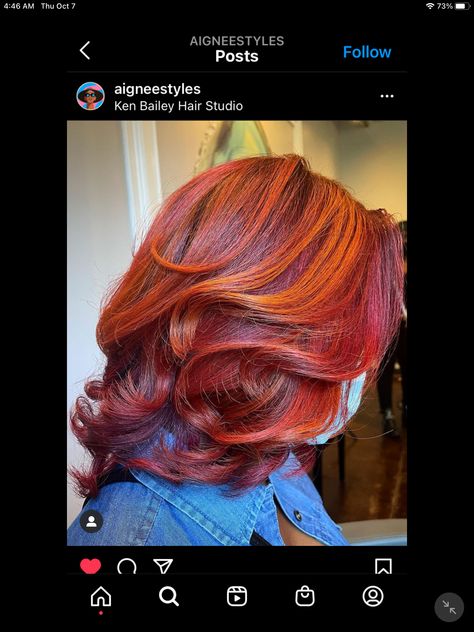 Ginger And White Hair Black Women, Red With Orange Highlights, Ginger Skunk Stripe Hair Black Women, Ginger With Red Highlights, Red And Ginger Hair Black Women, Burgundy And Orange Hair, Ginger And Red Hair Black Women, Burnt Orange Hair On Black Women, Ginger Hair Dye Black Women