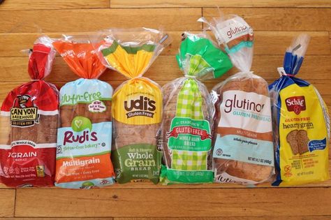 Are gluten free breads really that good without the gluten? Is it possible to replicate the taste of whole grain goodness? Find out here Gluten Free Bread Brands, Gluten Free Bread Recipe Easy, Gluten Free Breads, Gluten Free List, Gluten Free Vegan Bread, Gluten Free Chips, Tarte Vegan, Best Gluten Free Bread, Gluten Free Brands