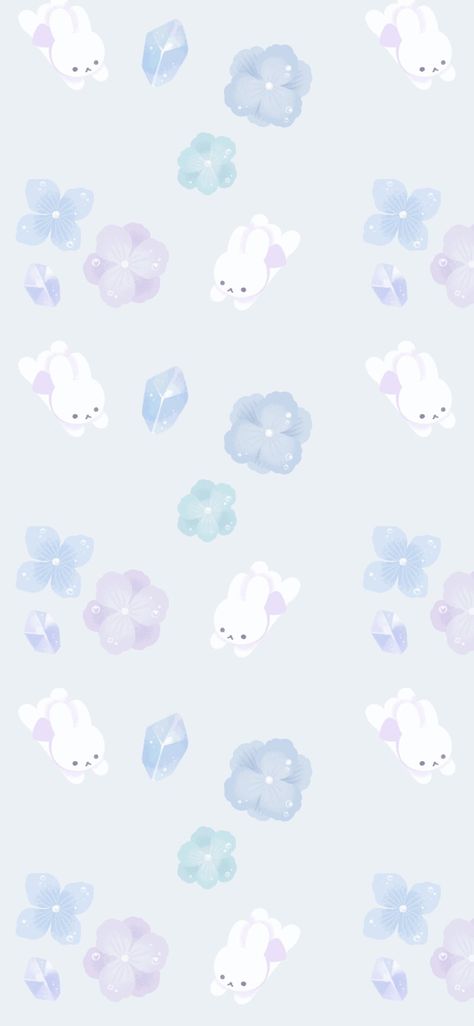 Japanese Wallpaper Iphone, Rabbit Wallpaper, Sparkle Wallpaper, Rain Wallpapers, Cute Blue Wallpaper, Cute Laptop Wallpaper, Bunny Wallpaper, Blue Wallpaper Iphone