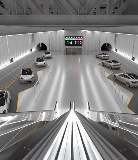 The Boring Company: Elon Musk shares stunning station image and bus details Airport Images, The Boring Company, Elon Musk Car, Elon Musk Hyperloop, Boring Company, Elon Musk Investment Proof, Space Branding, Elon Reeve Musk, Elon Musk Biography