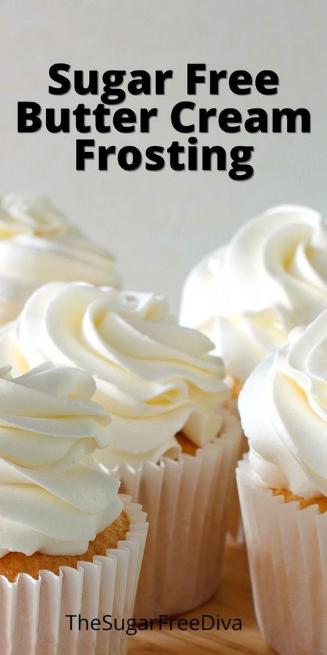 #LowCarbMealRecipes Stevia Buttercream Frosting, Low Carb Buttercream Frosting, Stevia Frosting Recipes, Low Calorie Buttercream Frosting, Cakes For Diabetics Sugar Free, Cake Recipes For Diabetics, Splenda Frosting Recipe, Sugar Free Frosting Easy, Low Carb Cupcake Recipes