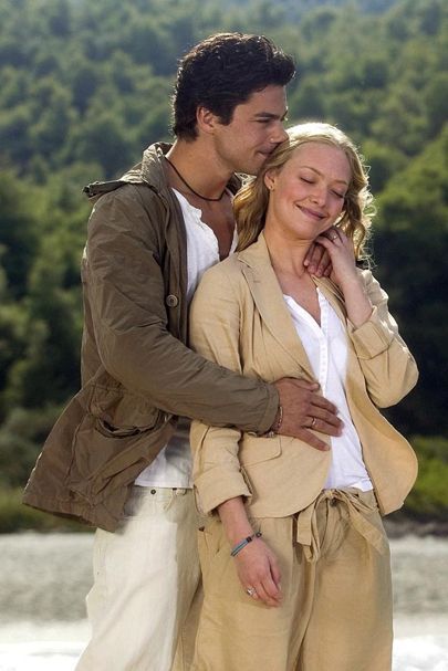 Mia Outfits, Donna Sheridan, Does Your Mother Know, Letters To Juliet, Dominic Cooper, Here I Go Again, Confetti Wedding, Wedding Movies, Celebrity Photo