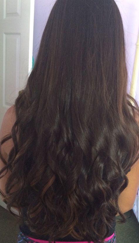 What curled hair but easily. Just strayed your whole head then go in and curl the bottoms and beautiful. Curly End Hairstyles, Long Straight Hair With Curls At The End, Straight Then Curly Ends, Curled At The Bottom Hair, Curling Bottom Of Hair, Hairstyles Flat Hair, End Of Hair Curls, Curled Bottom Of Hair, Straight Hair Curly Ends