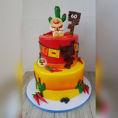 Never wake a man when he is resting... 60th birthday cake. Mexican Fiesta Theme .......... #cake #pepsycakesdesigns #santafesprings #losangelescakes #customcakes #pepsy #pepsycakes #SantaFeSpringsCakes #CakesFromScratch #California #Mompreneur #Morethenabaker #MOM #Desserts #Dessert #Instagram #cheflife #PastryChef #ChefPepsy #Chef #CakeDesigner #fondantcake #mexicancake #fiestacake #sunsetcake #fiesta #chilis Mexican Theme Birthday Cake For Men, Mexican Theme Cake For Men, Mexican Birthday Cake For Men, Mexican Fiesta Cake For Men, Mexican Design Cake, 21st Birthday Cake Mexican, Fiesta Theme Cake, Simple Mexican Theme Cake, Mom Desserts