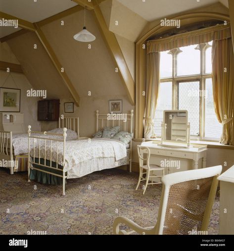 Victorian Nursery, Night Nursery, Bedroom Furnishings, Attic Bedroom, Night Stands, National Trust, House Room, Bedroom Aesthetic, Aesthetic Bedroom