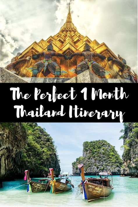 The Ultimate 1 Month Backpacking Thailand Itinerary and Route - Global Gallivanting Travel Blog Thailand 1 Month Itinerary, Chiang Mai Travel, Thailand Destinations, Backpacking Routes, Thailand Itinerary, India Travel Guide, Thailand Backpacking, Japan Itinerary, Backpacking Asia