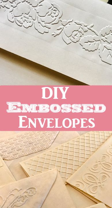 Learn how to dress up your correspondence, with this elegant envelope embossing tutorial, by Rebecca Parsons, for Graphics Fairy. Great DIY technique for Weddings! Embossed Greeting Cards Diy, Handmade Embossed Cards, How To Use Embossing Powder Tutorials, Diy Embossed Cards, Diy Embossing Folders, How To Emboss Paper, Handmade Envelopes Diy, How To Emboss With Dies, Envelope Embossing