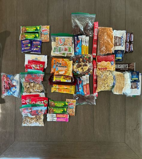 Food for 2 nights for my big girl and myself. *Not shown are the breakfast bars I’m making for a breakfast snack* Let’s face it: backpacking food is hard to think up because you want easy, fuel efficient, lightweight, small enough to pack, yet enough to not be hungry (especially with kids involved). Here’s what we’re taking, and yes I know it isn’t the healthiest but it is what it is.. Trail Day/Day 1: Trail Snack: •granola bar with PB (we’ll split a pack of PB) •gummies Lunch: •Peanut... Food For 2, Smores Hot Chocolate, Chicken Milk, Granola Bar, Day Day, Backpacking Food, Breakfast Bars, Breakfast Snacks, The Breakfast