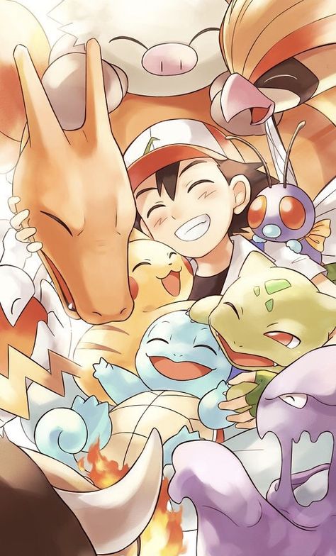 Pokemon Anime Characters, Satoshi Pokemon, Pokemon Ash And Misty, Pokemon Firered, Pokemon Sketch, Pokemon Backgrounds, Pokemon Poster, Cool Pokemon Wallpapers, Ash Pokemon