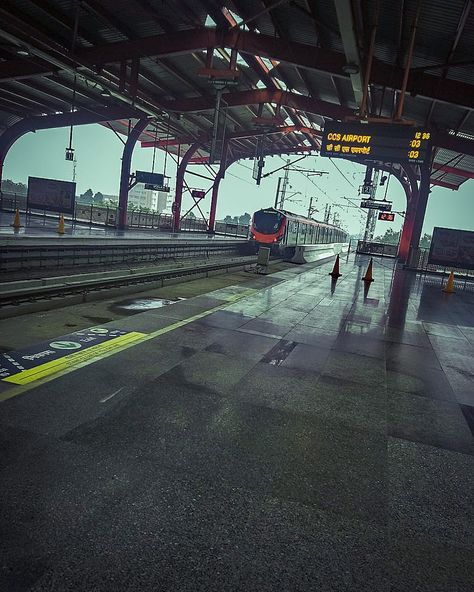 Lucknow Metro Station, Lucknow Metro, Mumbai City, Cute Tumblr Pictures, Instagram Theme, Metro Station, Aesthetic Instagram Theme, Railway Station, Cute Couple Pictures