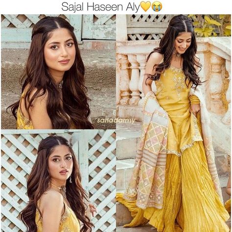 Sarara Dress, Gharara Designs, Hair Curling Tips, Stylish Photo Pose, Instagram Photo Editing, Pic Pose, Indian Fashion Dresses, Girl Crushes, Outfit Goals