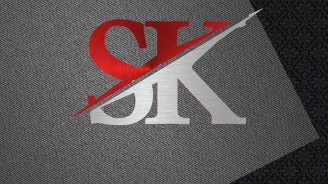 Sk Name Wallpaper, Sk Logo Design Letter, Sk Name Logo, K Letter Wallpaper, Sk Logo Design, Sk Wallpaper, Sk Photo Editing Logo, Logo Sk, Kids Initial Tattoos