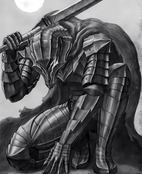 Berserk Armor, Berserker Rage, Armor Drawing, Kentaro Miura, Amazing Lego Creations, Dark Souls Art, Blackest Knight, Soul Art, Dragon Art