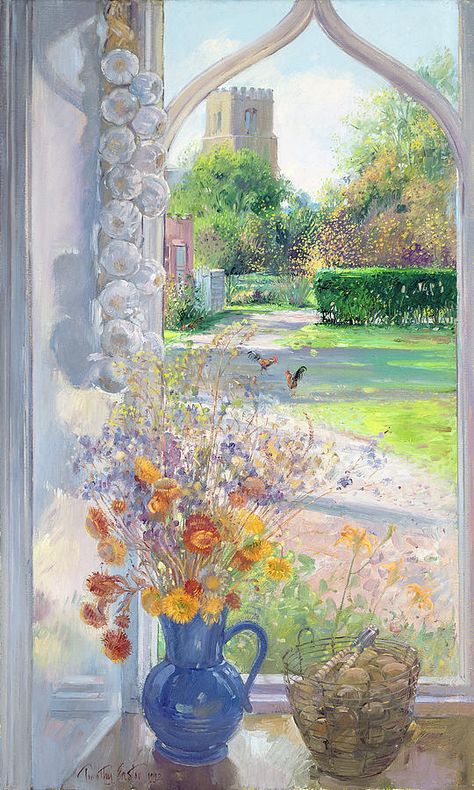 Timothy Easton, Autumn Still Life, Artist Aesthetic, Room With A View, Art Daily, Uk Artist, Impressionist Art, Aesthetic Painting, Still Life Art