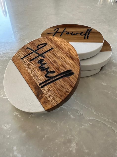 Wood coasters diy