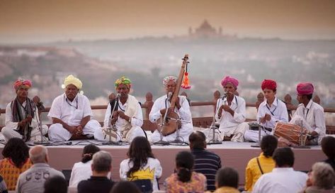 Bhajans and Banis with folk music instruments give it distinct taste. Rajasthan Art, Art And Culture, Folk Music, Culture Art, Music Instruments, Couple Photos, Music, Art