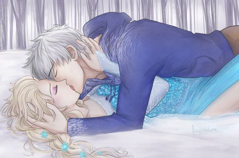 jelsa | Tumblr kissing in the snow Kissing In The Snow, Jake Frost, Jelsa Fanart, Frozen Love, Dreamworks Characters, Legend Of The Guardians, Disney Ships, Jack Frost And Elsa, Jack And Elsa