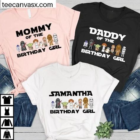 Custom Disney Star Wars Family Matching Birthday T-shirt Jedi Master Name Age Birthday Gift Personalized Shirt Kids Boys Girls Darth Vader Check more at https://teecanvasx.com/product/custom-disney-star-wars-family-matching-birthday-t-shirt-jedi-master-name-age-birthday-gift-personalized-shirt-kids-boys-girls-darth-vader/ Jedi Master, Star Wars Birthday, Star Wars Shirts, Birthday Tshirts, Disney Tshirts, Hollywood Studios, Disney Star Wars, Family Matching, Disney Art