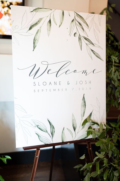 Paint Welcome Sign, Chic Wedding Style, Wedding Sign Decor, Wedding Canvas, Sparkler Send Off, Downtown Nashville, Bell Tower, Reception Signs, Organic Wedding