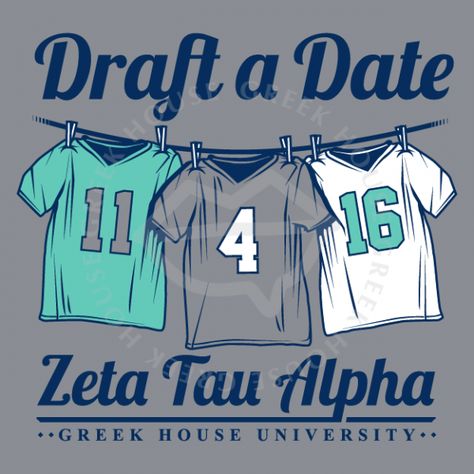 Draft A Date Sorority, Social Chair Ideas Sorority, Date Party Ideas Sorority Social Themes, Semi Formal Themes Sorority, Sorority Event Ideas, Tri Delta Shirts, Sorority Rush Shirts, Sorority Recruitment Shirts, Sorority Socials