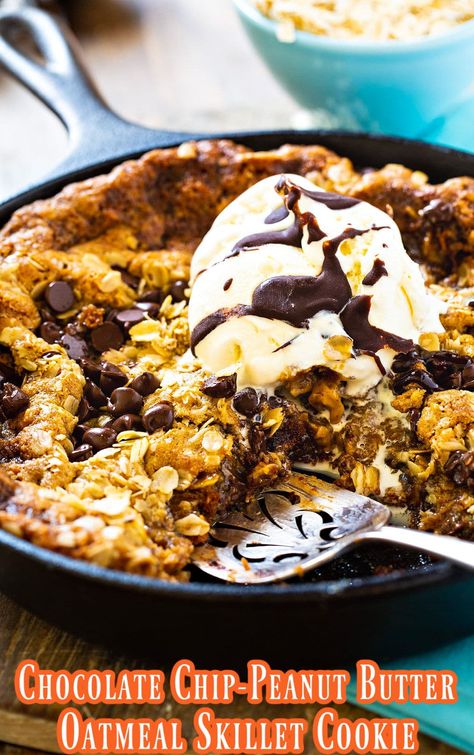 Small Skillet Chocolate Chip Cookie, Peanut Butter Skillet Cookie, Cast Iron Skillet Peanut Butter Cookie, Skillet Cookie Cast Iron 6 Inch, Chocolate Chip Cookie Cake Cast Iron Skillet, Reese’s Peanut Butter Skillet Cookie, Skillet Cookie Recipe, Alaska House, Chocolate Chip Cookie Pie