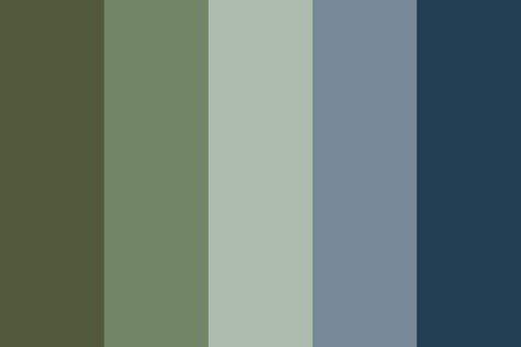 Moss Green And Blue Color Palette, Green Blue Wood Color Palette, Urban Color Palette, Navy Blue Houses, Boys Room Colors, Maggie Rogers, Boy Rooms, Palette Design, Mood Colors