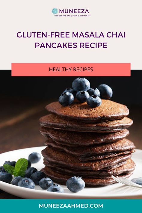 I have made adjustments to an old Swedish pancake recipe but added the delicious, melt-in-your-mouth flavor of masala chai. Alkaline Fruits, Lunchbox Recipes, Swedish Pancakes, Healthy Pancake Recipes, Healing Recipes, Flax Egg, Masala Chai, Health Shop, Brain Food