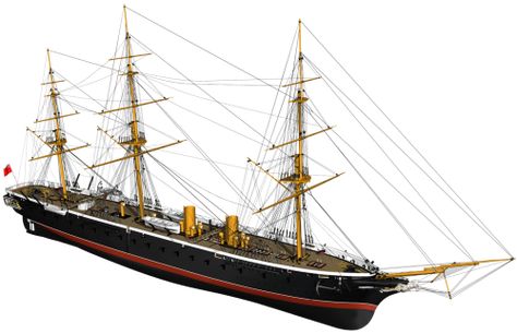 BB512 HMS Warrior Hms Warrior, Model Ship Kits, Wooden Model Kits, Sea Battle, Wooden Ship Models, Boat Kits, Ship Model, Wooden Ship, Sailing Boat