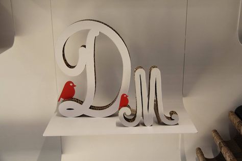 Forex Decoration, Cardboard Letters, The Prestige, Bookends, Home Decor, Home Décor