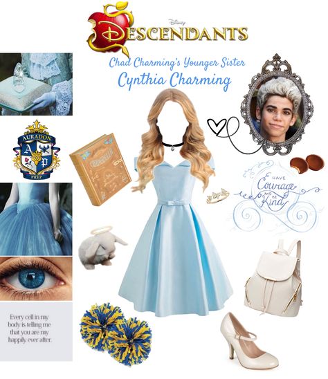 Auradon Prep, Prep Outfits, Descendants Clothes, Charming Outfits, Descendants Disney, Descendants Oc, Monster High Cosplay, Evie Descendants, Descendants Costumes